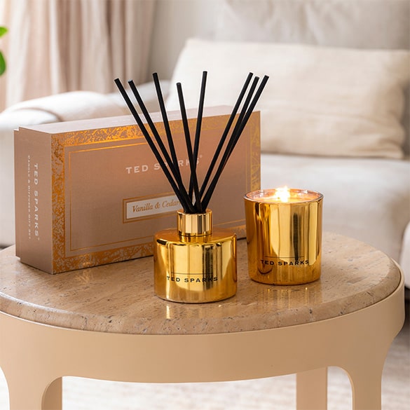 Gift Sets - Surprise your customers with a luxury gift set, filled with the most delicious scented candles and diffusers.