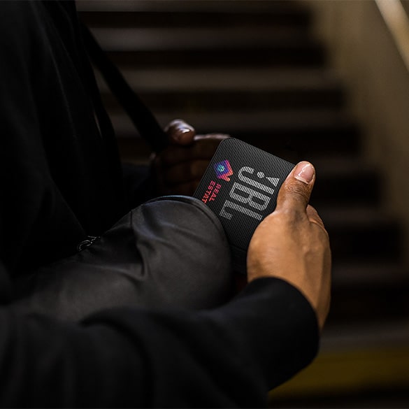 BLUETOOTH SPEAKERS Connect your phone to the wireless speaker via Bluetooth and enjoy your favorite music anytime, anywhere. BLUETOOTH SPEAKERS Connect your phone to the wireless speaker via Bluetooth and enjoy your favorite music anytime, anywhere.