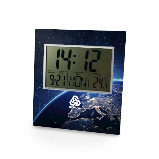 Digital Clocks - With a digital clock, you can easily see the time, date, temperature and weather on one screen.
