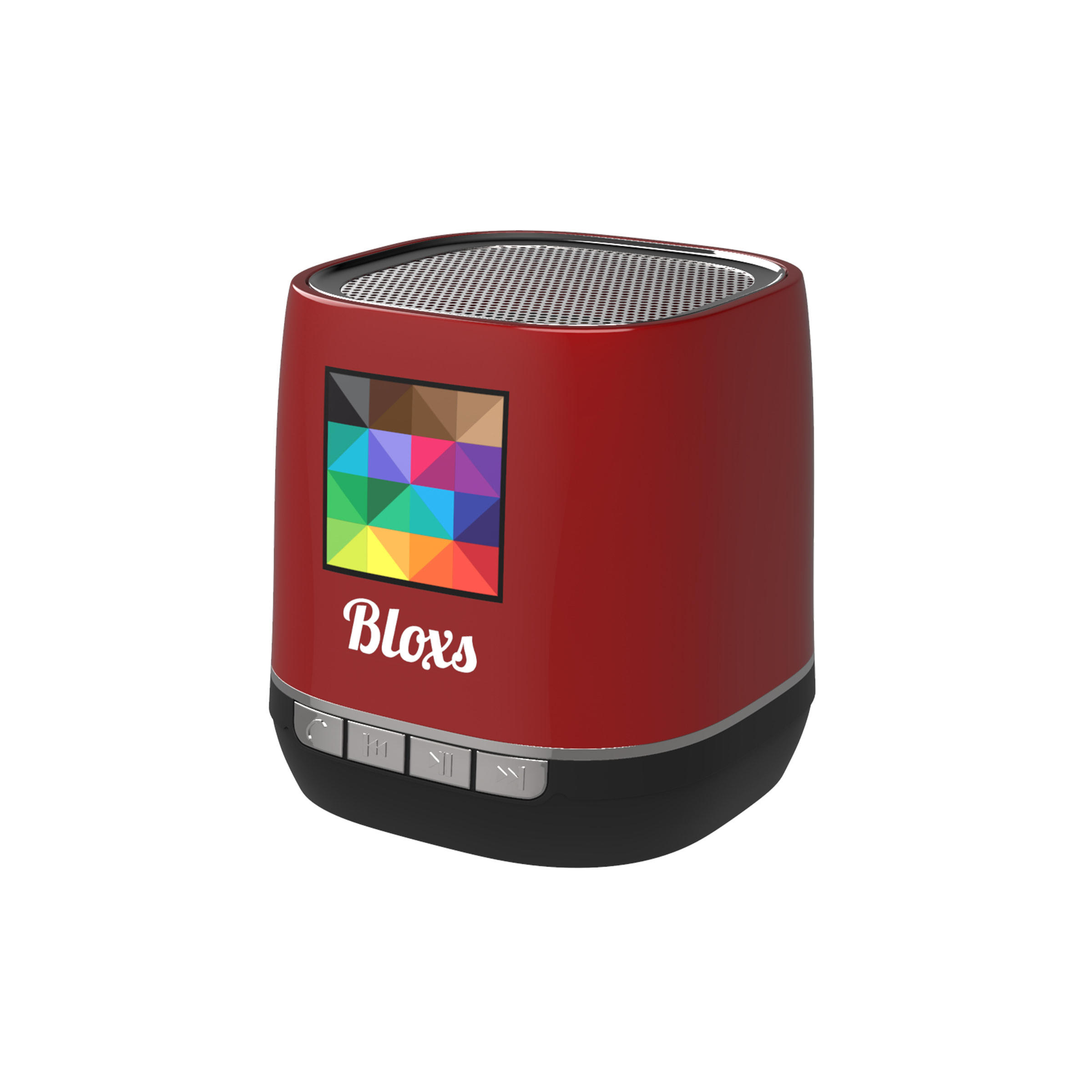 Bluetooth Speaker Retro Red