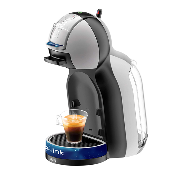 Krups Dolce Gusto Mini Me Grey/Black - Personalisation with a doming and Max Print